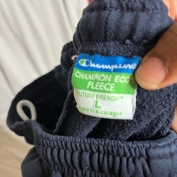 CHAMPION Marquette Golden Eagles Men’s Jogger Sweatpants Large Blue - Picture 3 of 5